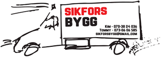 Logotyp för Sikfors Bygg AB