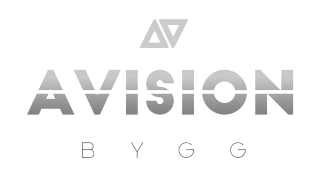 Logotyp för Avision Bygg AB